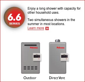 Paloma Tankless Water Heaters > Products > 4.2 Series