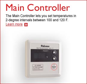 Paloma Tankless Water Heaters > Products > ph6 Legacy Series